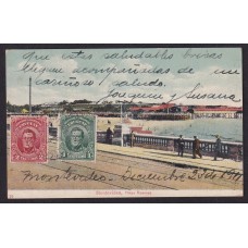 URUGUAY MONTEVIDEO PLAYA RAMIREZANTIGUA TARJETA POSTAL